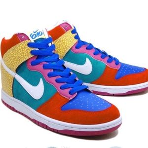 multicolor nike dunks